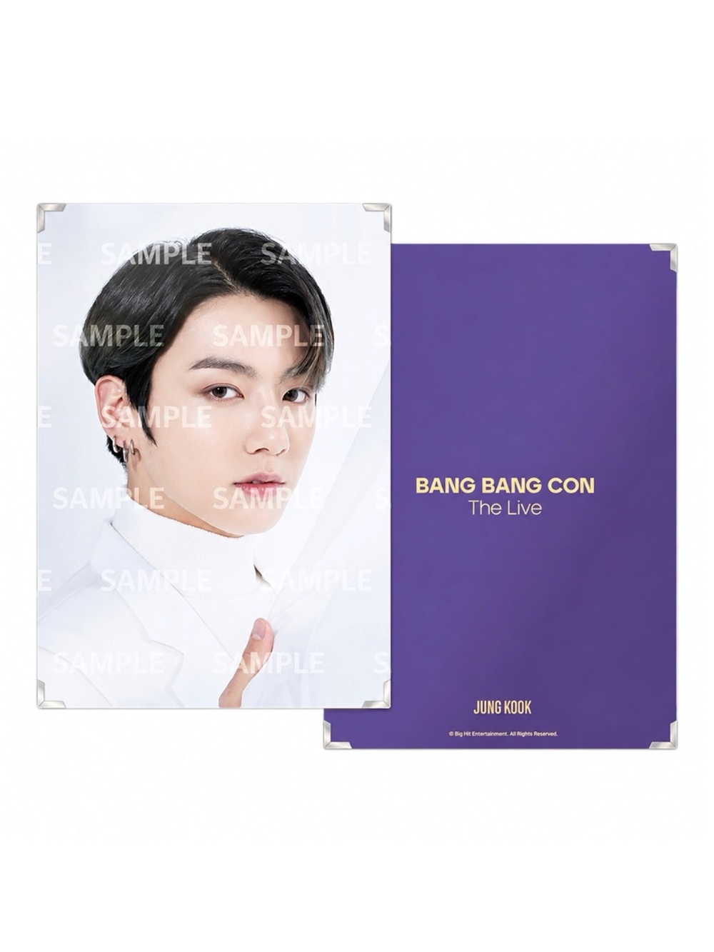 BTS OFFICIAL BANG BANG CON THE LIVE PREMIUM PHOTO JUNG KOOK - BRAND NEW